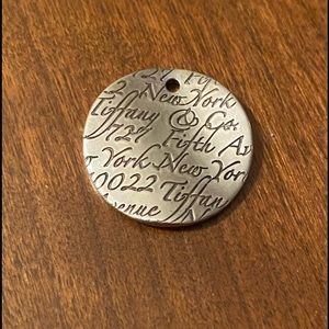Tiffany & Co Notes Pendant